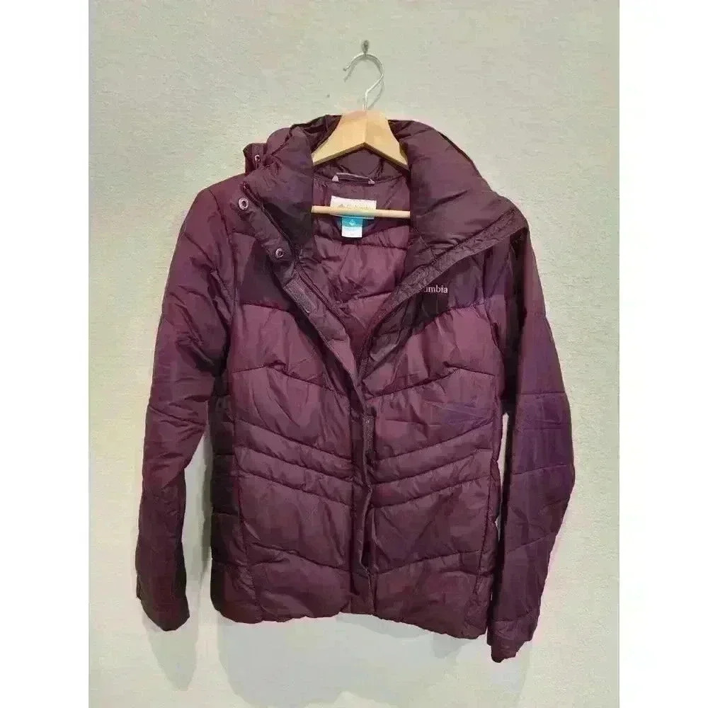 Columbia Peak To Peak Jacket Purple Sz Xs